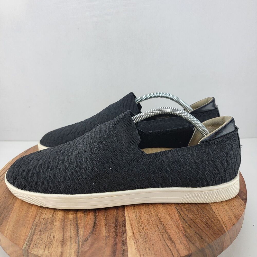 Revitalign Womens Size 12 Black Slip On Flat Loafers